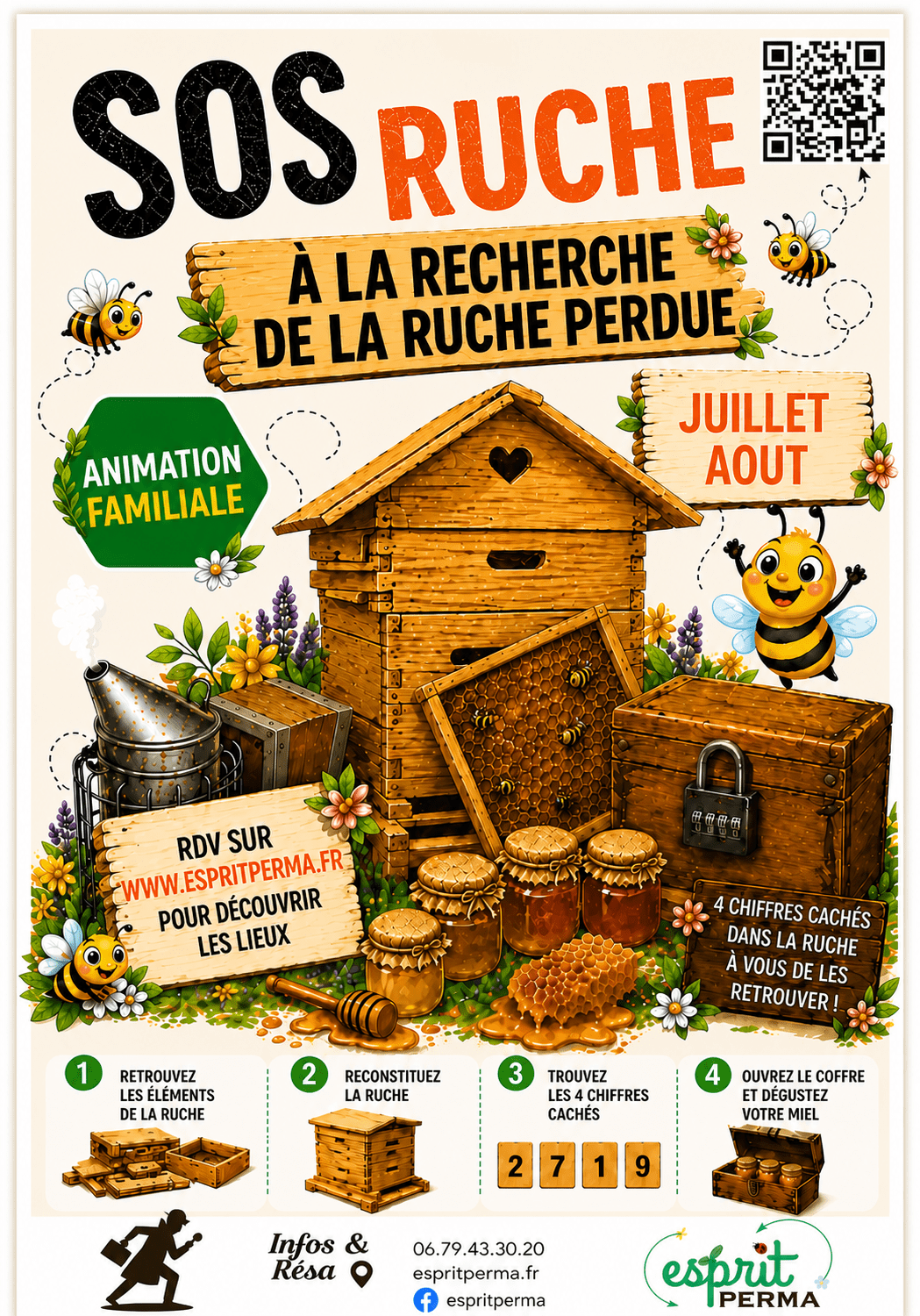 Affiche SOS Ruche
