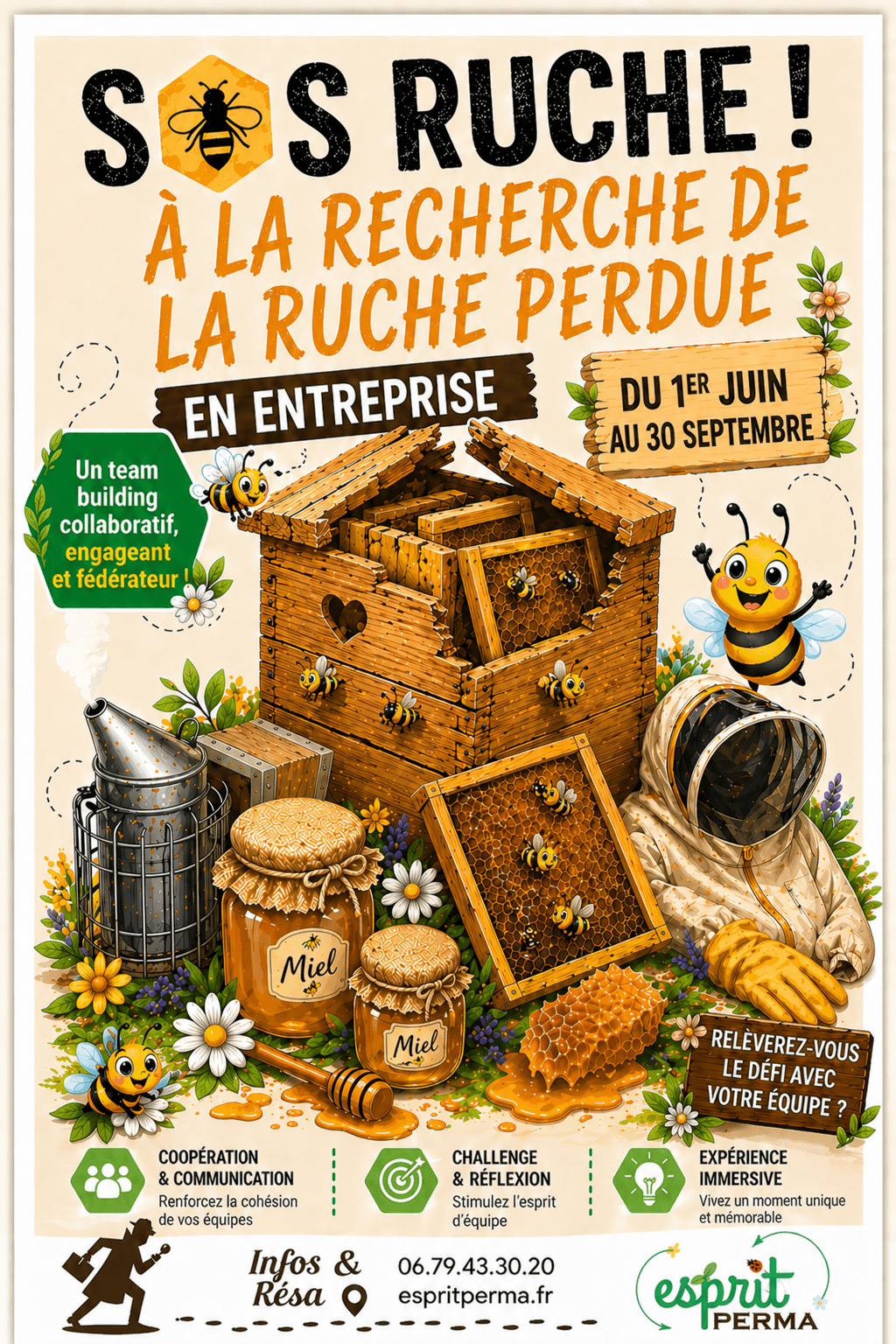 Affiche SOS Ruche